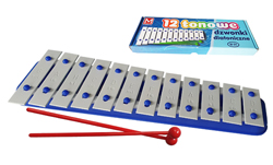 Diatonic glockenspiel 12 tone