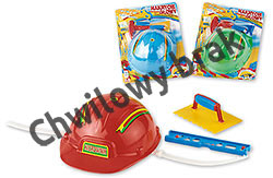 Helmet building manager's headgear set (blister package)